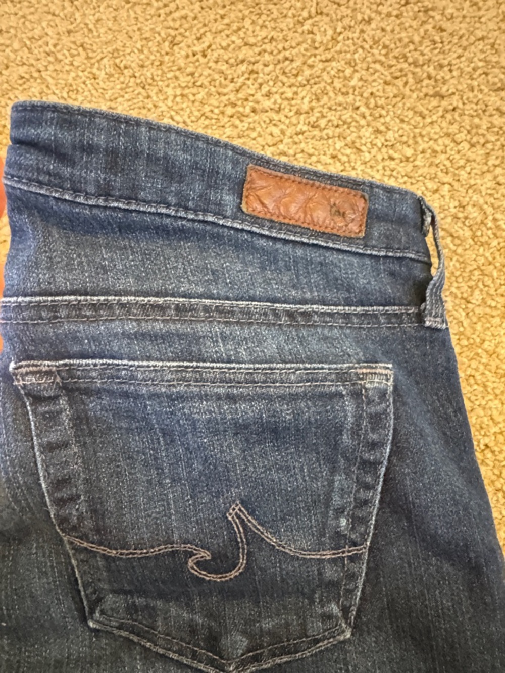 Adriano Goldschmidt Dark Blue Women's Slim Jeans 28r - Picture 4 of 4